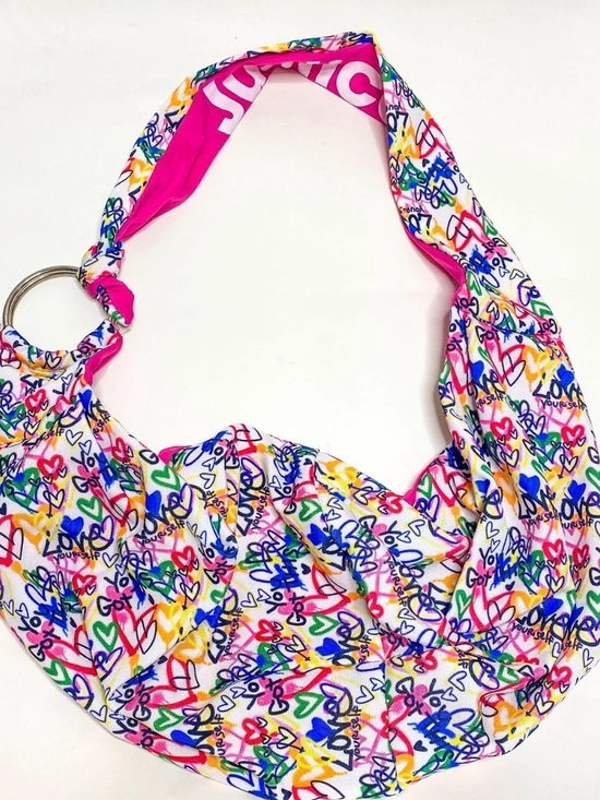 Justice Accessories - Graffiti Love Yourself Sport Sling Nylon Bag